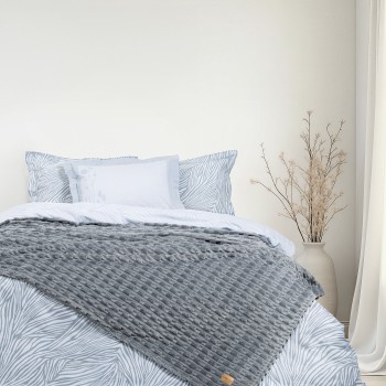 Κουβέρτα Μονή 160x220 - Savara Dark Gray