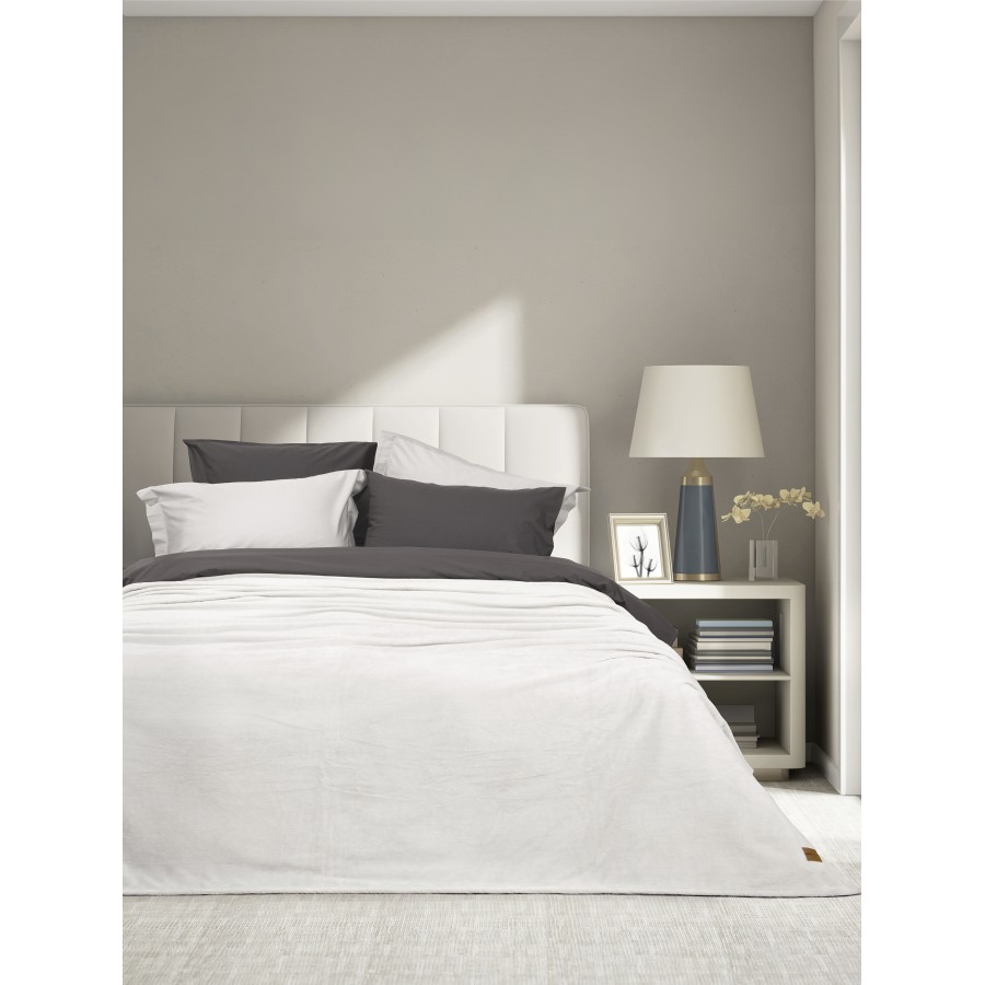 Κουβέρτα Υπέρδιπλη 220x240 - Alpa Gray