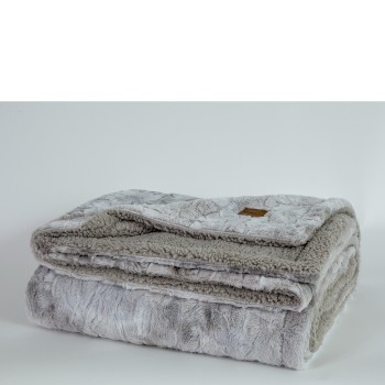 Κουβέρτα Υπέρδιπλη 220x240 - Cloud Light Gray