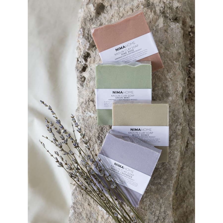 Σαπούνι αργίλου 125g Kaolin - Purple Lavender