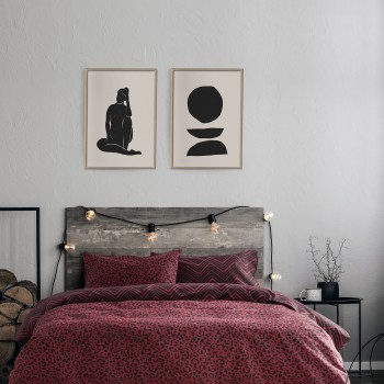 Σετ Παπλωματοθήκη Μονή - Zola Bordeaux