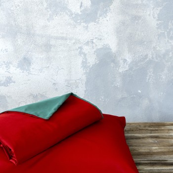 Σετ Παπλωματοθήκη Υπέρδιπλη Abalone - Red / Green