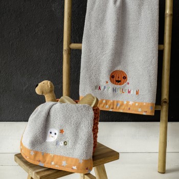Σετ Πετσέτες (30x50 + 70x140) - Happy Halloween