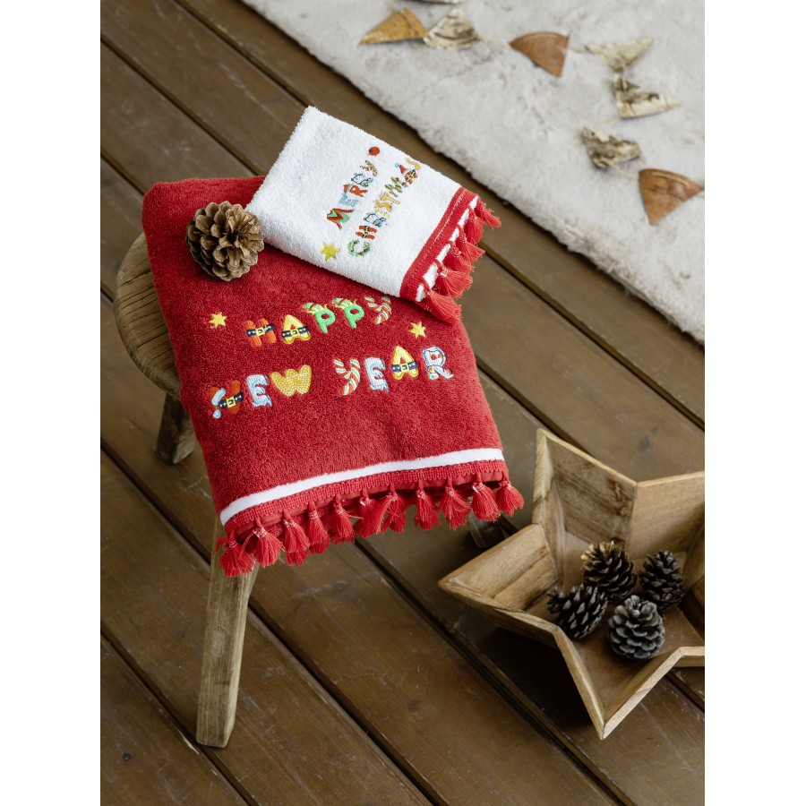 Σετ Πετσέτες (30x50 + 70x140) - Wishes