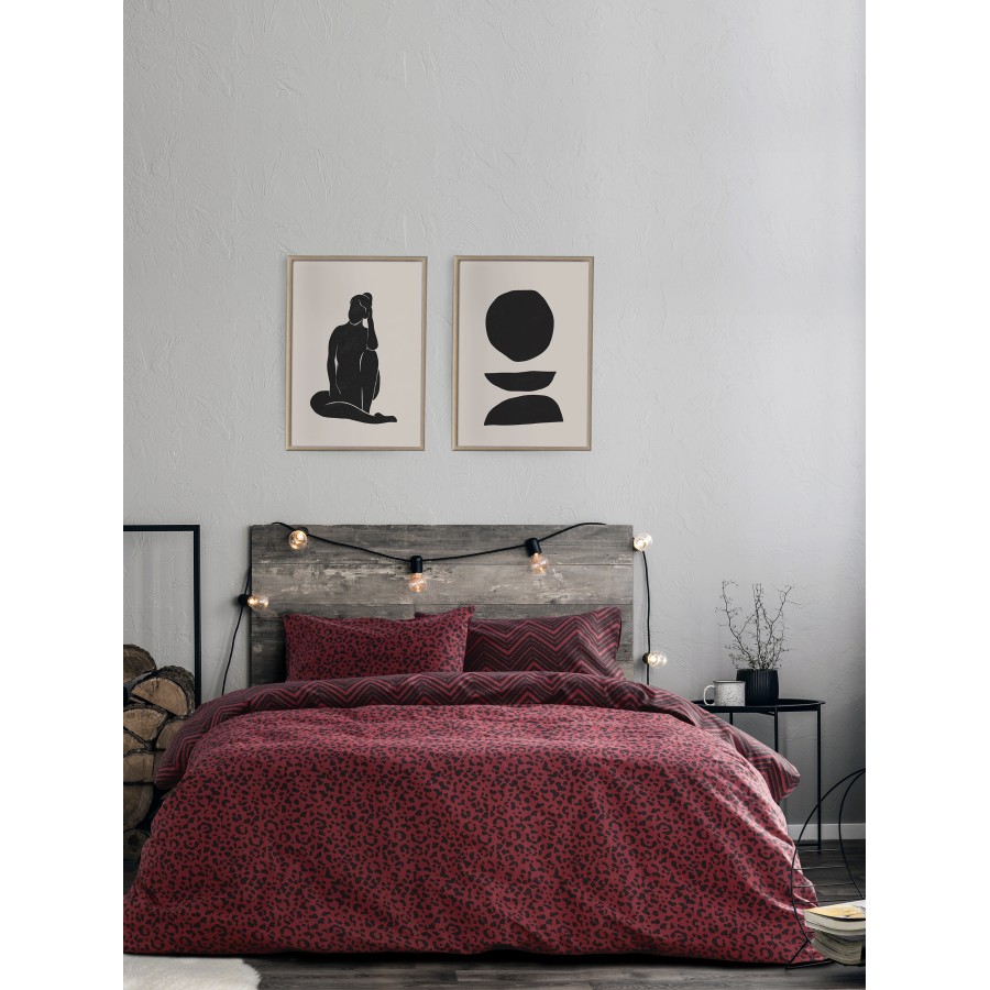 Σετ Σεντόνια Μονά με Λάστιχο - Zola Bordeaux