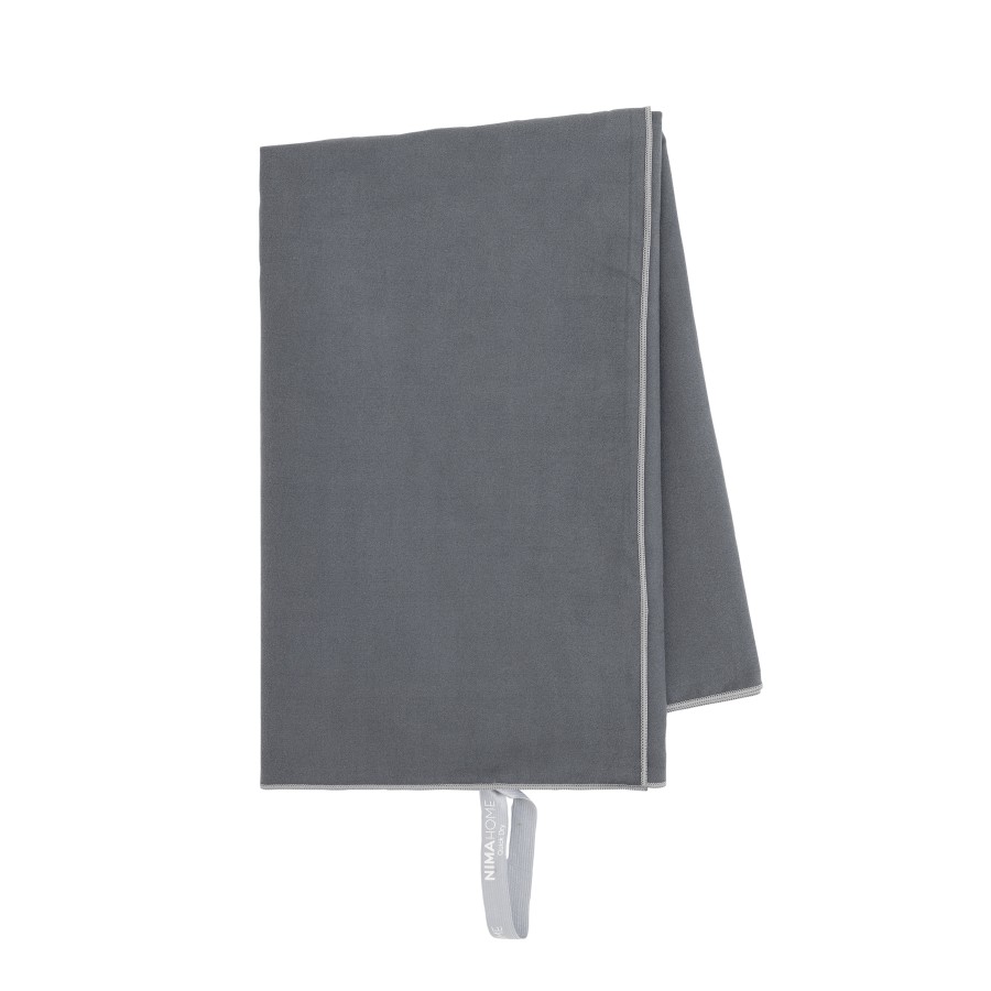 Πετσέτα Θαλάσσης 90x160 - Riva Dark Gray