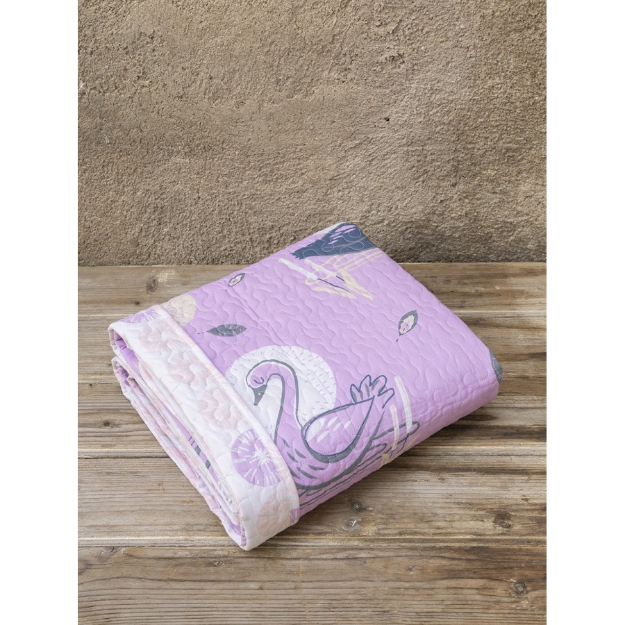 Κουβερλί Μονό - Pink Swan
