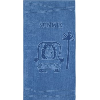 Πετσέτα Θαλάσσης 70x140 - Lion Trip Jacquard