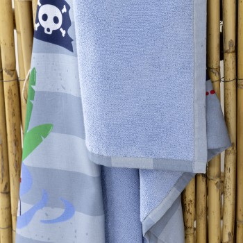 Πετσέτα Θαλάσσης δύο όψεων 70x140 - Pirate
