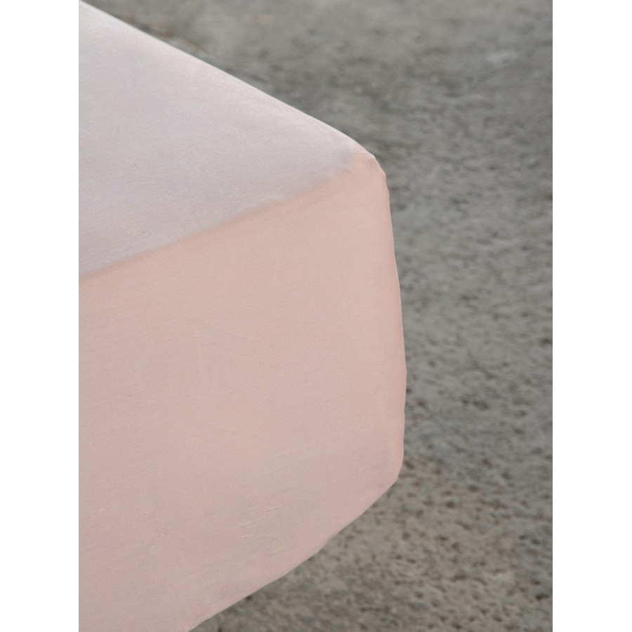 Σεντόνι Γίγας με Λάστιχο Unicolors - Pink