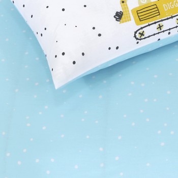 Σετ Σεντόνια Μονά με Λάστιχο - Diggy