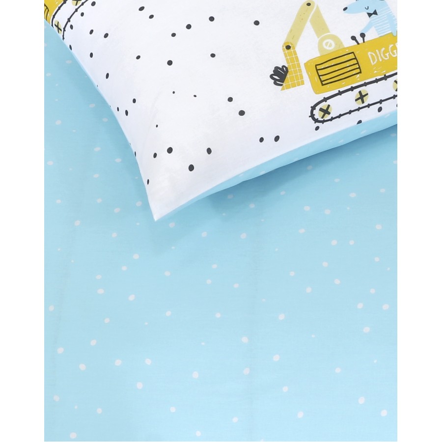 Σετ Σεντόνια Μονά με Λάστιχο - Diggy