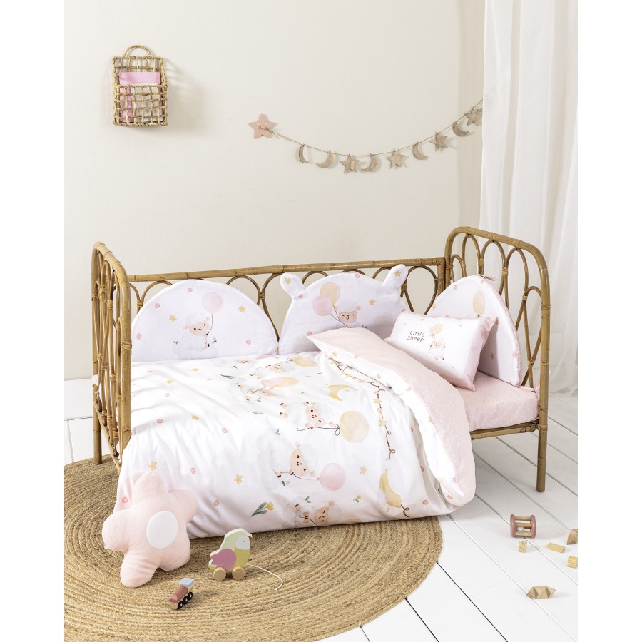 Σετ Σεντόνια Κούνιας - Little Sheep