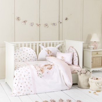 Σετ Σεντόνια Κούνιας με Λάστιχο - Sweet Baby