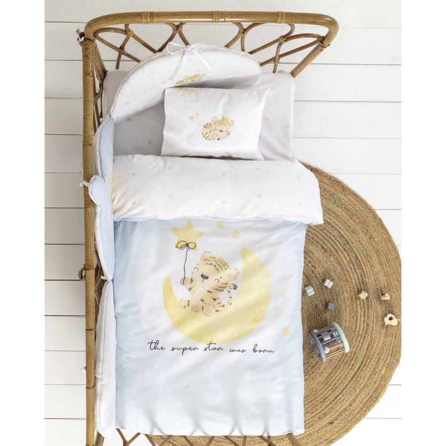 Σετ Σεντόνια Κούνιας με Λάστιχο - Tiggy