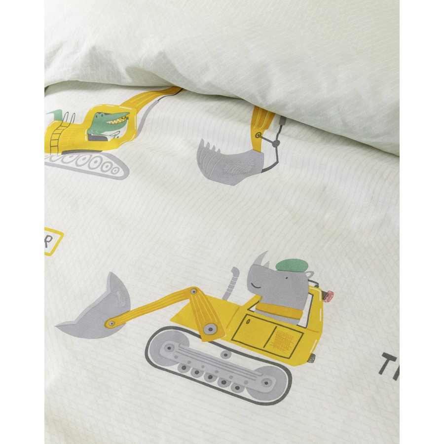 Σετ Σεντόνια Μονά με Λάστιχο - Big Truck