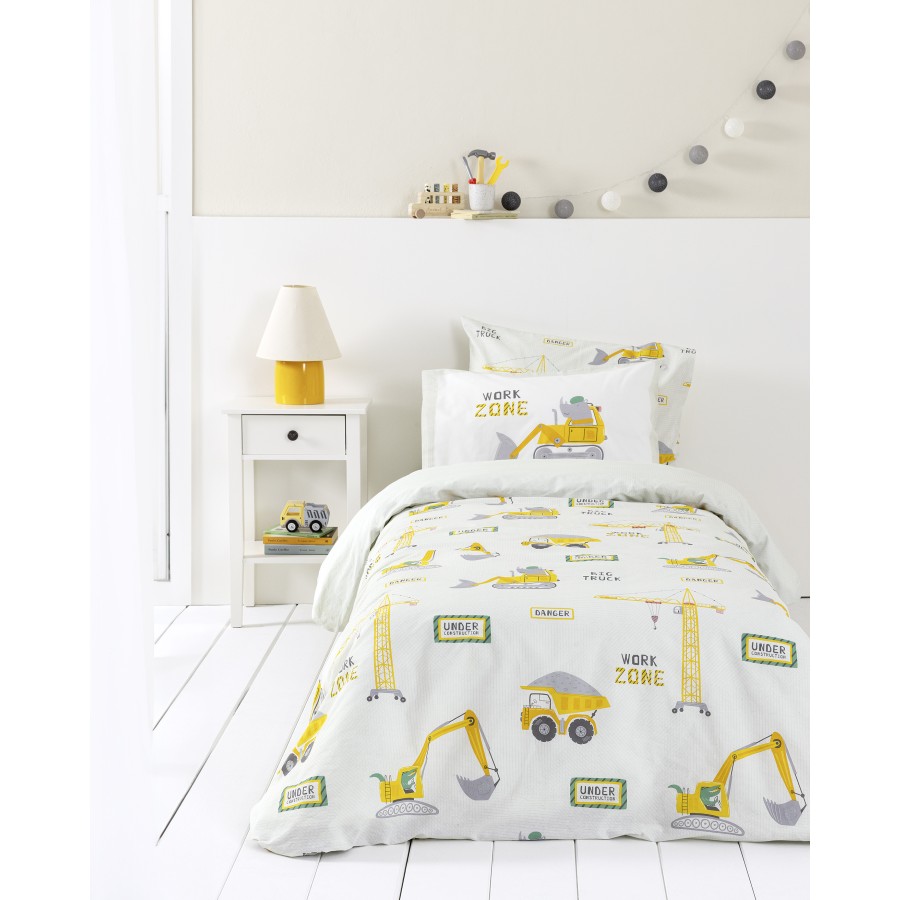 Σετ Σεντόνια Μονά με Λάστιχο - Big Truck