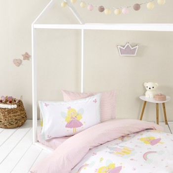 Σετ Σεντόνια Μονά με Λάστιχο - Fairy Lelly