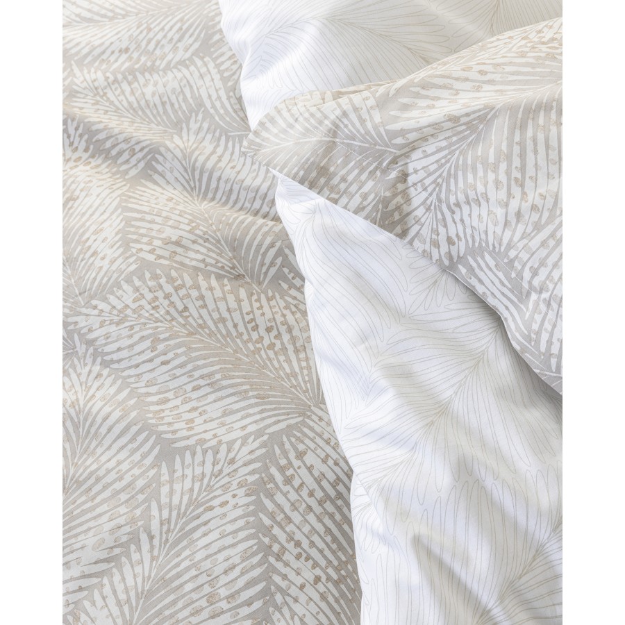 Σετ Σεντόνια Ημίδιπλα - Coconut