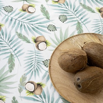 Τραπεζομάντηλο 140x140 - Coconut