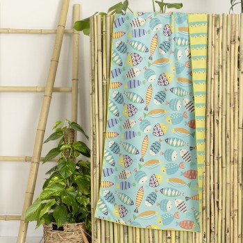 Πετσέτα Θαλάσσης 70x140 - Fishie Pishie