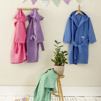 Μπουρνούζι Splashy - No 6 - Blue