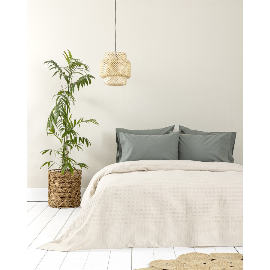 Κουβέρτα Μονή 160x240 - Dune Sand Beige