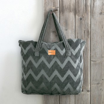 Τσάντα Θαλάσσης 46x60 - Vida Dark Gray