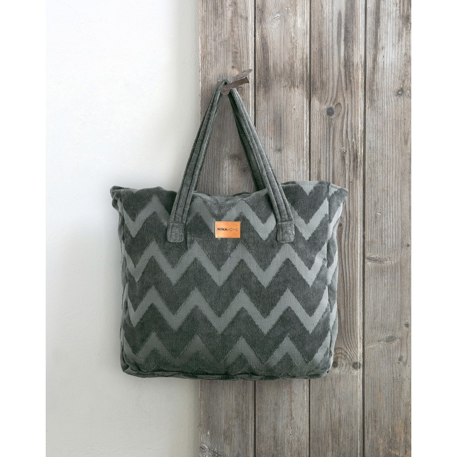 Τσάντα Θαλάσσης 46x60 - Vida Dark Gray