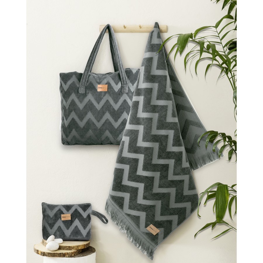 Nεσεσέρ θαλάσσης 23x32 - Vida Dark Gray