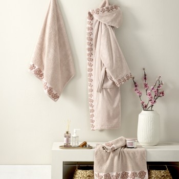 Μπουρνούζι με κουκούλα Petal - Extra Large