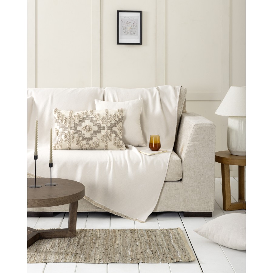 Διακοσμητική Μαξιλαροθήκη 45x45 - Iris Light Beige