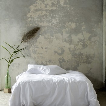 Nima Hotelling Σεντόνι 160x260 - 144 Κλωστές - 50% Βαμβάκι / 50% Πολυέστερ Λευκό   160x260