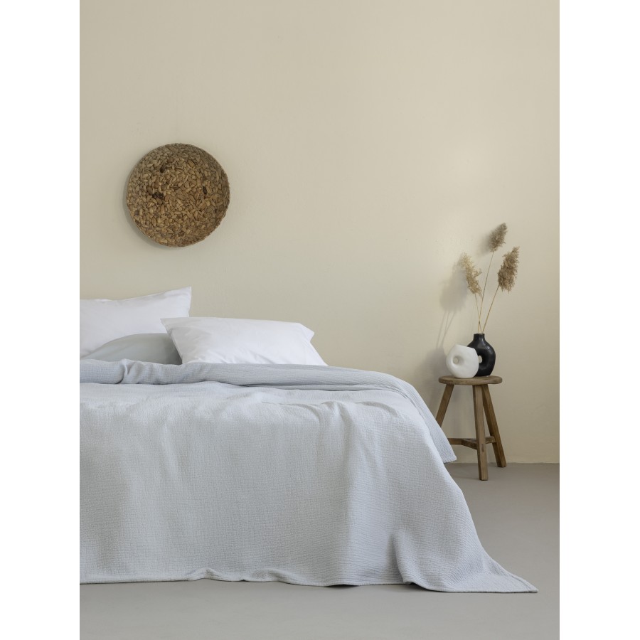 Κουβέρτα 230x250 - Allegra Light Gray