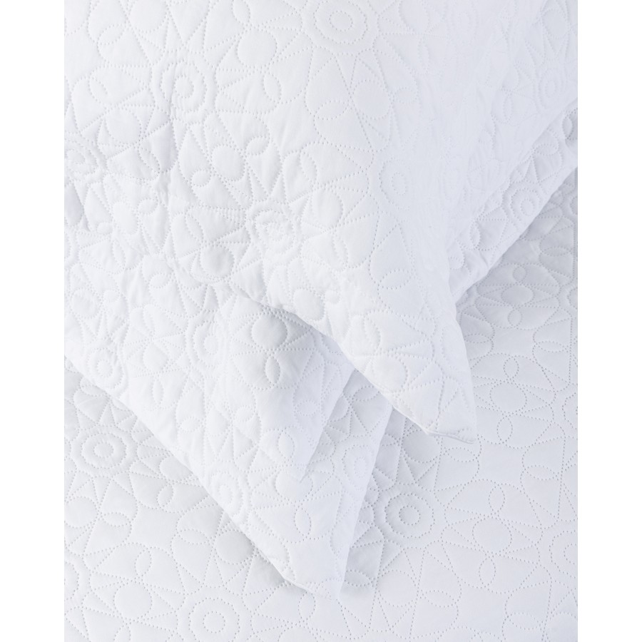 Σετ Κουβερλί 240x260 - Calla White