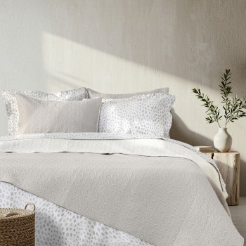 Κουβερλί Υπέρδιπλο 220x240 - Orion Sand Beige / Light Beige