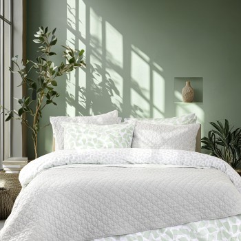 Κουβερλί Υπέρδιπλο 220x240 - Arden Gray / Mint