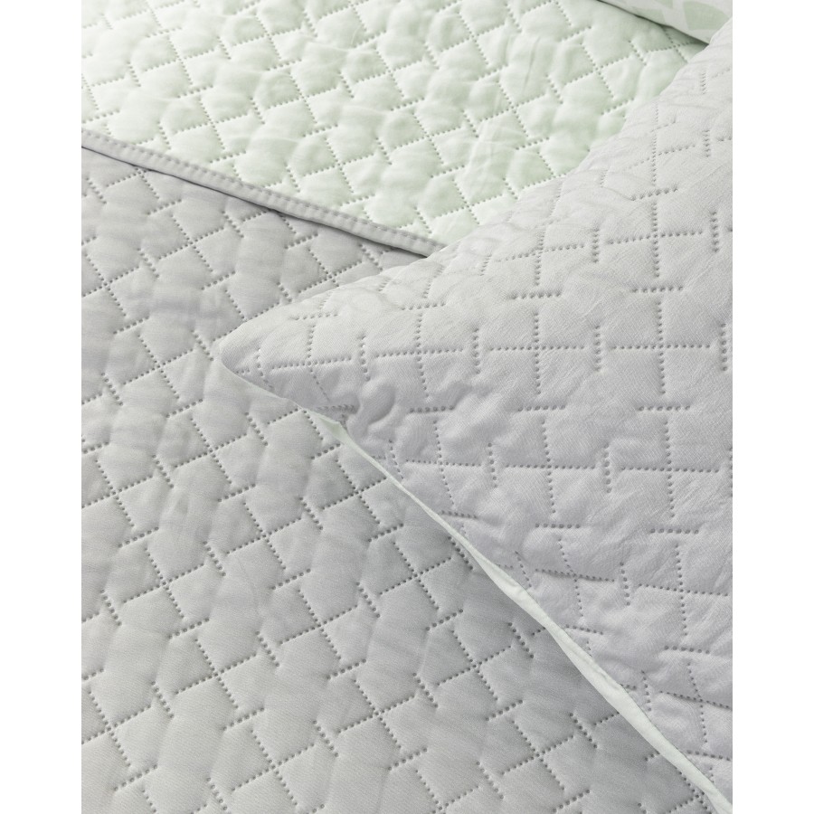 Κουβερλί Γίγας 240x260 - Arden Gray / Mint