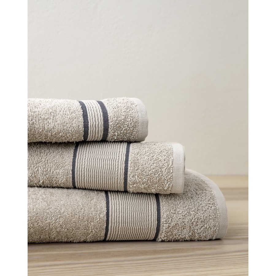 Σετ Πετσέτες (30x50 + 50x90 + 70x140) - Elyon Light Beige