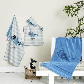 Πετσέτα Θαλάσσης 70x140 - Ahoy Jacquard