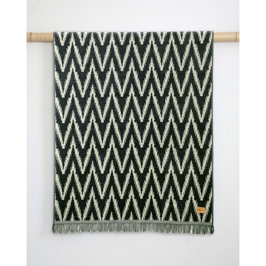 Πετσέτα Θαλάσσης 90x160 - Chevron Jacquard