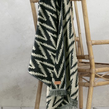 Πετσέτα Θαλάσσης 90x160 - Chevron Jacquard