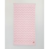 Πετσέτα Θαλάσσης 90x160 - Vida Pink Jacquard