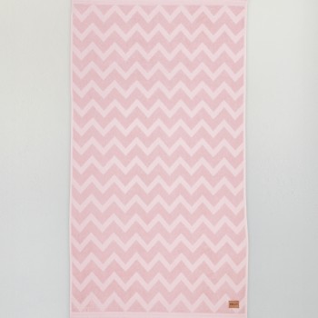 Πετσέτα Θαλάσσης 90x160 - Vida Pink Jacquard