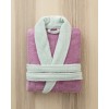 Μπουρνούζι Ease - Extra Large - Mauve Pink / Mint