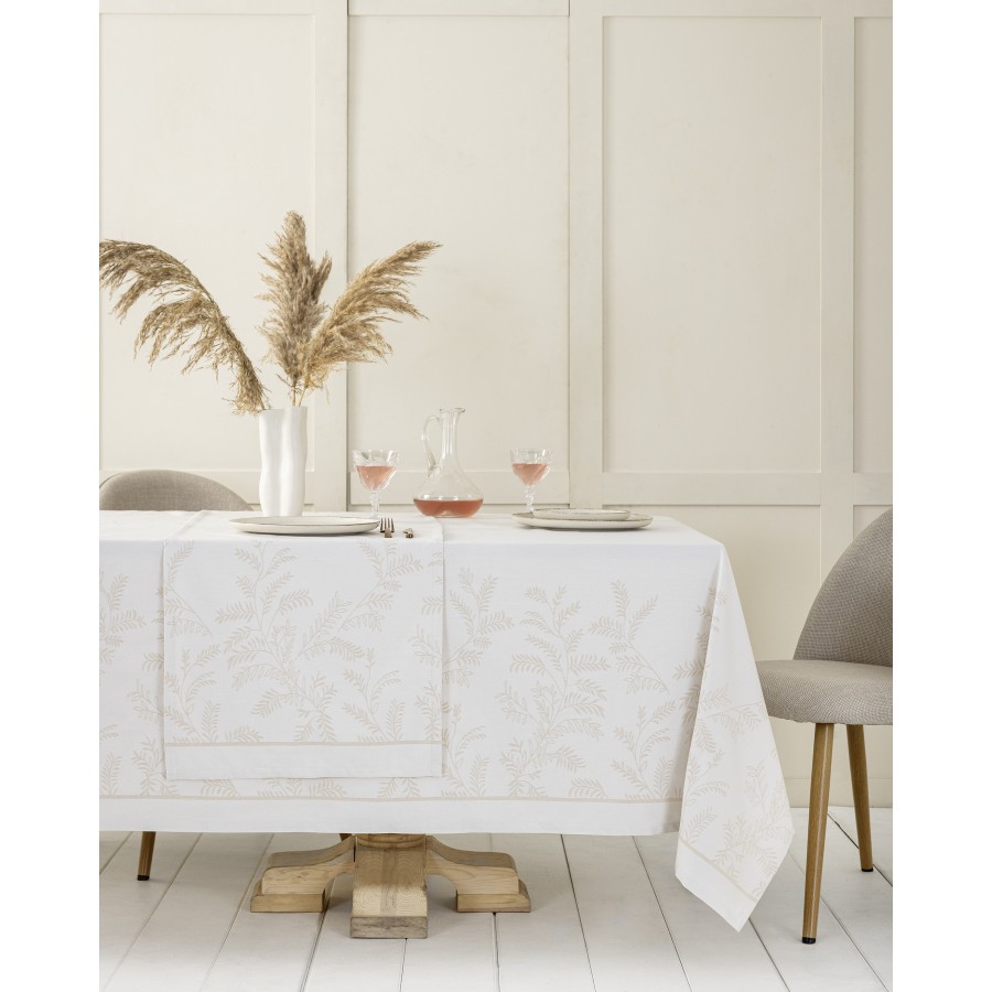 Τραπεζομάντηλο 160x265 - Lillian Beige
