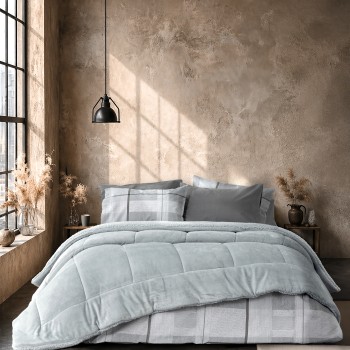 Κουβέρτα/Πάπλωμα Υπέρδιπλο 220x240 - Cira Light Gray