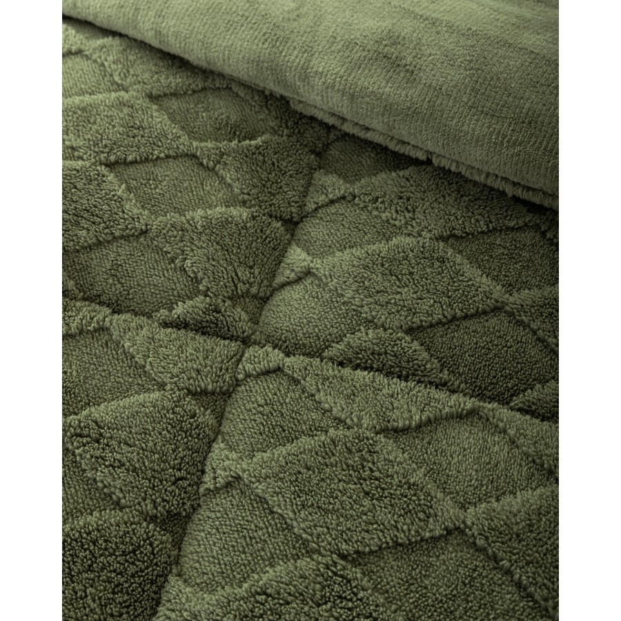 Κουβέρτα/Πάπλωμα Ημίδιπλο 180x240 - Snug Dark Green