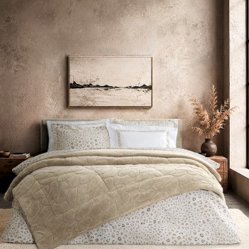 Κουβέρτα/Πάπλωμα Μονό 160x240 - Peblo Light Beige