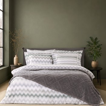 Κουβέρτα Υπέρδιπλη 220x240 - Oryn Gray